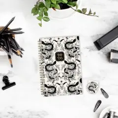 Blue Sky Weekly/Monthly Planner 5"x8" with Bookmark Andromeda Spiral