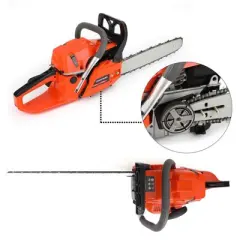Topteng 52CC Chainsaw 20"/22" Bar Powered Engine 2 Cycle Gasoline Chain Saw