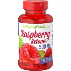 Piping Rock Raspberry Ketones 500mg | 120 Capsules