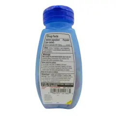 LEADER Extra Strength Antacid Tablets, Assorted Fruit, 750mg, 60 Count