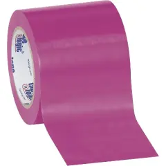 Tape Logic Solid Vinyl Safety Tape 6.0 Mil 4" x 36 yds. Purple 3/Case T94363PKP
