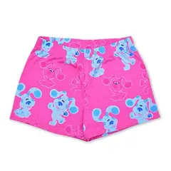 Nickelodeon Girl's Blue's Clues 2 Piece Active Wear Coordinates, Graphic Printed T-Shirt and Shorts Bundle Set for toddler