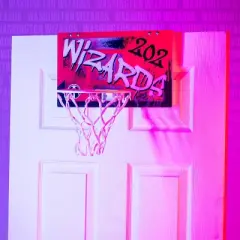 NBA Washington Wizards Over The Door Mini Basketball Hoop