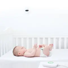 Sense-U Smart Baby Monitor 3 + Video Monitor - Tracks Child's Body Movement, Rollover & Temperature