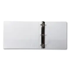 Samsill Earth's Choice Plant-Based D-Ring View Binder, 3 Rings, 3" Capacity, 11 x 8.5, White