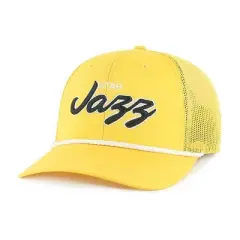 NBA Utah Jazz Scrawl Hat: Adjustable Snapback, Team Logo, Mesh Construction
