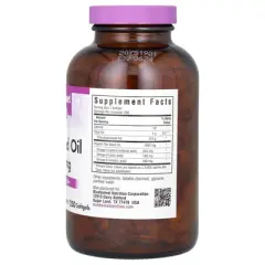 Bluebonnet Nutrition Organic Flax Seed Oil, 1,000 mg, 250 Softgels