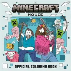 A Minecraft Movie Official Coloring Book - by Mojang Ab (Paperback)