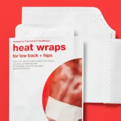 Heat Wraps for Low Back + Hips - 3ct - up&up&trade;