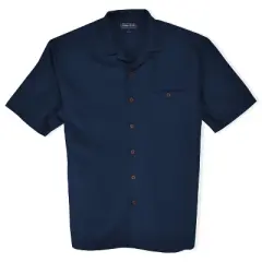 Indygo Smith Men's Short Sleeve Rayon Blend Sport Shirt