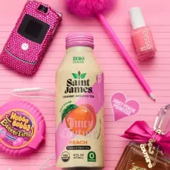 Saint James Juicy Couture Peach Black Tea - 16.9 fl oz