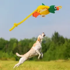 Allforpaws Dog Toys Pet Flying Interactive Dog Toys, Flying Mallard