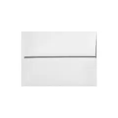 LUX A4 Invitation Envelopes (4 1/4 x 6 1/4) 50/Pack 24lb. Bright White (4872-W-50)