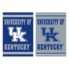 Evergreen NCAA Kentucky Wildcats Garden Suede Flag 12.5 x 18 Inches Indoor Outdoor Decor