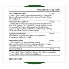 Pattern Wellness Greens Powder - Unflavored (6.6 ounces)
