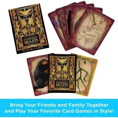 Aquarius Puzzles Fantastic Beasts Playing Cards