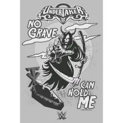 Men's WWE Undertaker No Grave Can Hold Me T-Shirt