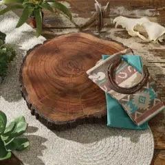 Park Designs Bark Edge Lazy Susan