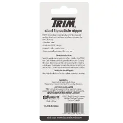 Trim Stainless Steel Slant Tip Cuticle Nipper