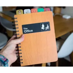Just Funky The Office Tabbed 288-Page Spiral Notebook Journal