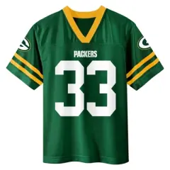 NFL Green Bay Packers Boys' Short Sleeve Jones Jersey