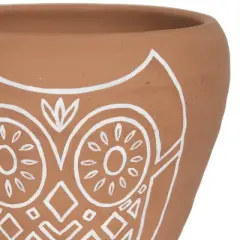 Owl Multi Terracotta Planter - Foreside Home & Garden