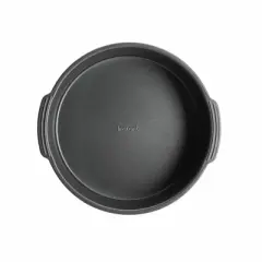 Instant Vortex Official Nonstick Round Cake Pan, Gray - Ideal for Baking Cakes, Casseroles, and More - Aluminized Steel, Dishwasher Safe