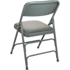 Emma and Oliver 2-pack Padded Metal Folding Chair - Fabric Seat