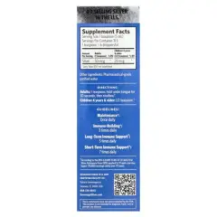 Sovereign Silver Bio-Active Silver Hydrosol Dropper-Top, Daily + Immune Support, 10 PPM, 2 fl oz (59 ml), Dietary Supplements