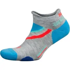 Balega UltraGlide No Show Running Socks - Midgray/Ethereal Blue