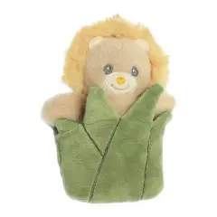 ebba Small Leo Lion Pocket Peekers Playful Baby Stuffed Animal Yellow 5.5"