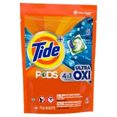 Tide Pods Ultra Oxi Laundry Detergent Pacs
