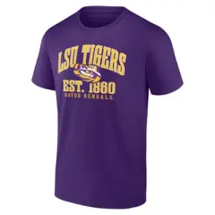 NCAA LSU Tigers Men's Core Cotton T-Shirt