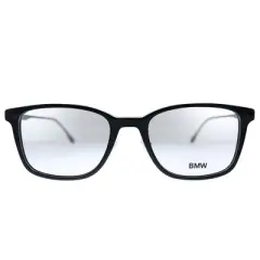 BMW BW 5014 001 Unisex Square Eyeglasses Shiny Black 54mm