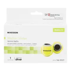 McKesson Walker Tennis Ball Glides for 1" Canes, 1 Pair