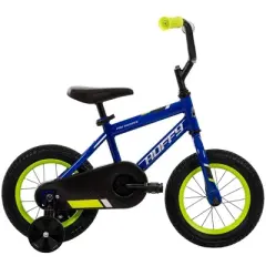 Huffy Pro Thunder Kids' Bike - 12" Wheels - Training Wheels - Blue