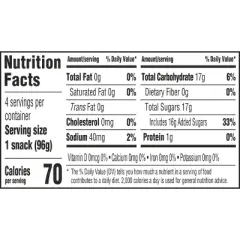 Jell-O Original Strawberry Jello Cups Gelatin Snack - 13.5oz/4ct
