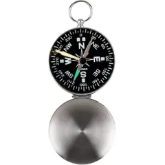 Coghlan's Magnetic Pocket Compass with Metal Case, Luminous Dial, Pocket Size