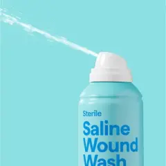 Saline Wound Wash - 7.4oz - up&up&trade;