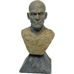 Trick or Treat Studios Mummy Mini Bust Halloween Decoration - 5 in - Gray