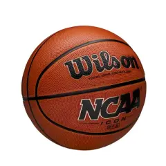 Wilson NCAA Icon Basketball SZ5 - Brown: Youth Sports Ball, Rubber Material