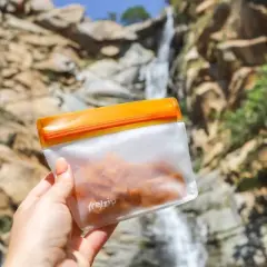 (re)zip Reusable Leak-proof Food Storage Snack Stand-Up Bag - 5ct