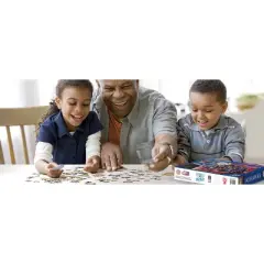 NCAA Kansas Jayhawks Purebred Fans 'A Real Nailbiter' Puzzle - 500pc