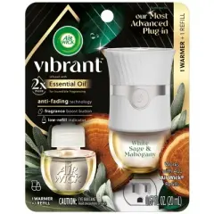 Air Wick Vibrant Scented Oil White Sage & Mahogany