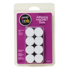6pk 100 per Pack Adhesive Magnet Dots - Dowling Magnets