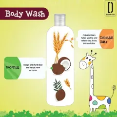 Darlyng & Co. Natural Colloidal Oats Body Wash - 8 fl oz