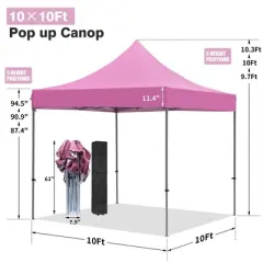 Ainfox 12' x 12' Large Outdoor Canopy