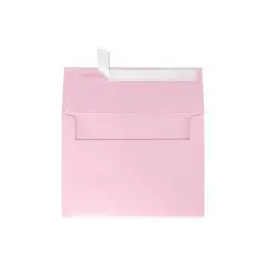 LUX A7 Invitation Envelopes 5 1/4 x 7 1/4 50/Box Rose Quartz Metallic 5380-04-50