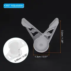 Unique Bargains 360 Degree Plant Stem Training Clips for Low Stress Training Control