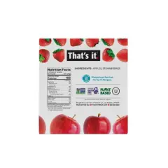 That's It. Apple And Strawberry Nutrition Bar - 6oz - 5ct